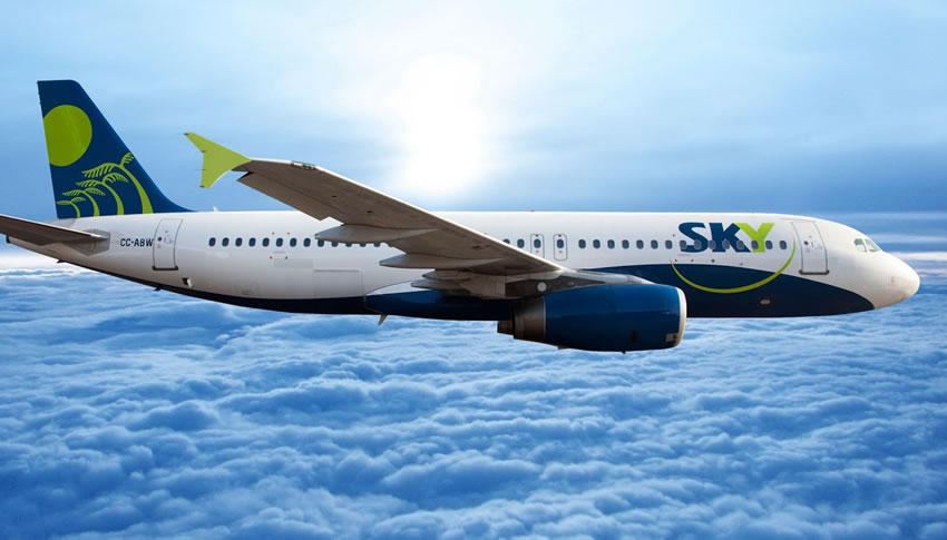 La aerolínea chilena SKY llega al mercado doméstico del Perú