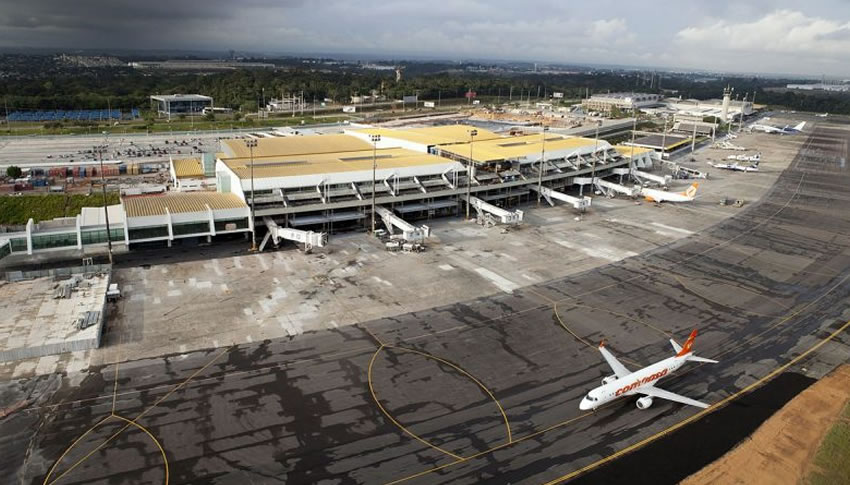 El Aeropuerto de Manaus anuncia renovaciones hasta Diciembre de 2019